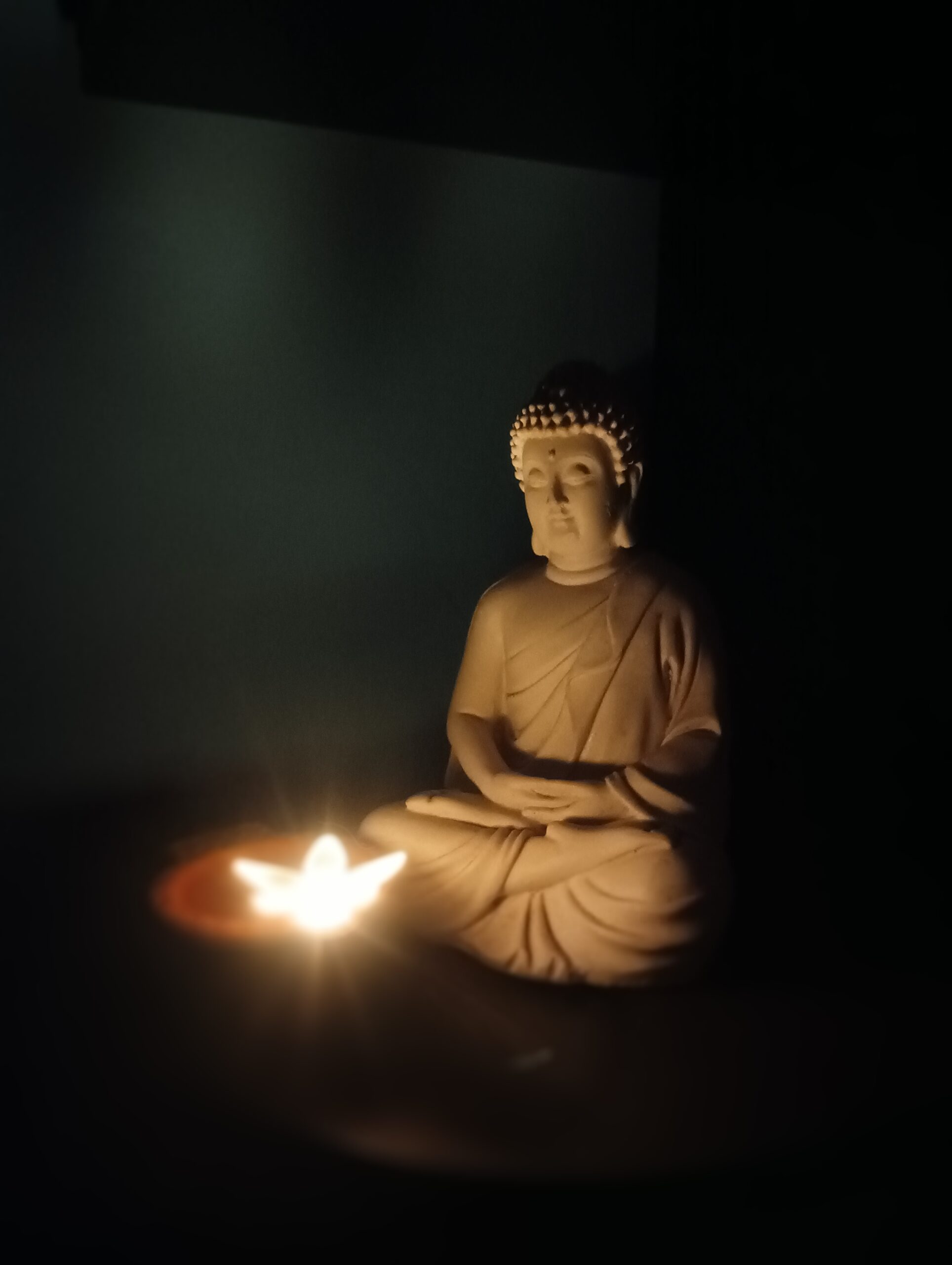 ध्यान करते हुए गौतम बुद्ध की पारंपरिक शैली