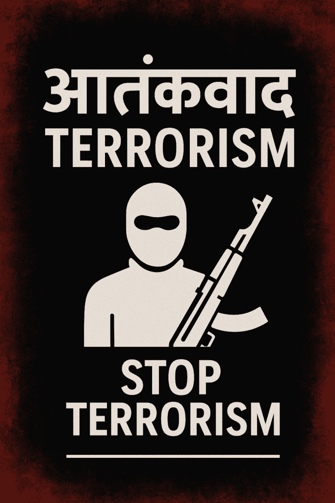 Anti-terrorism awareness poster