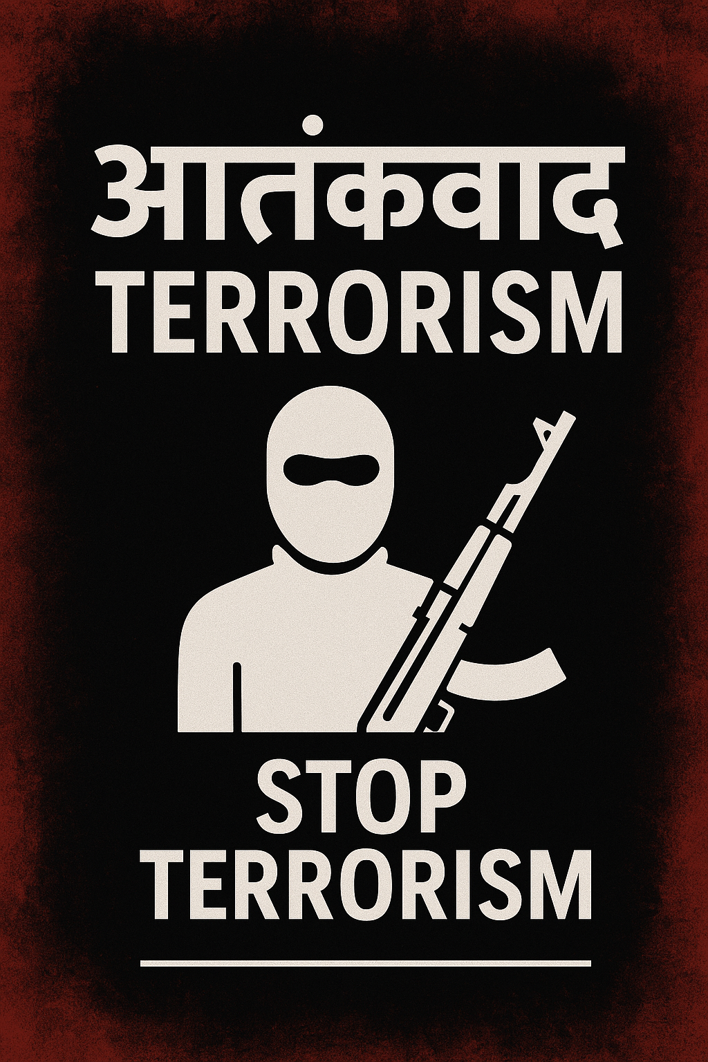 Anti-terrorism awareness poster