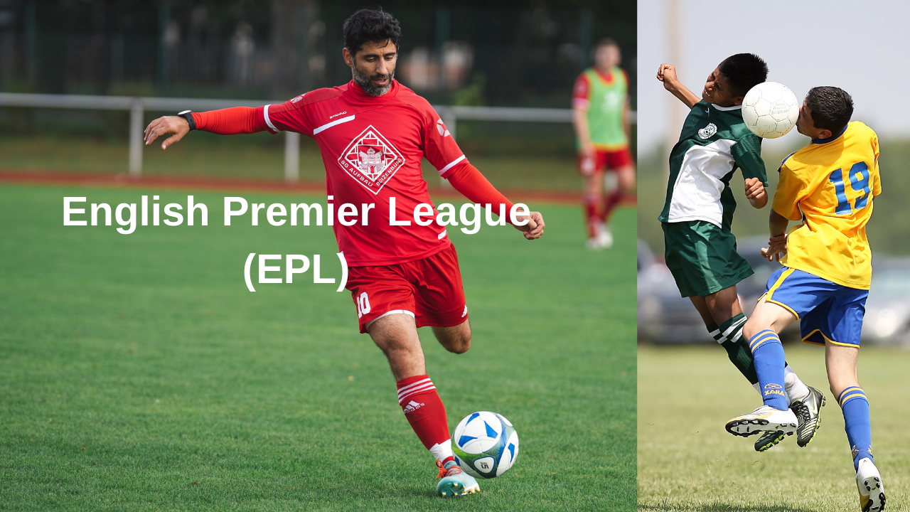 English Premier League players in action 2025