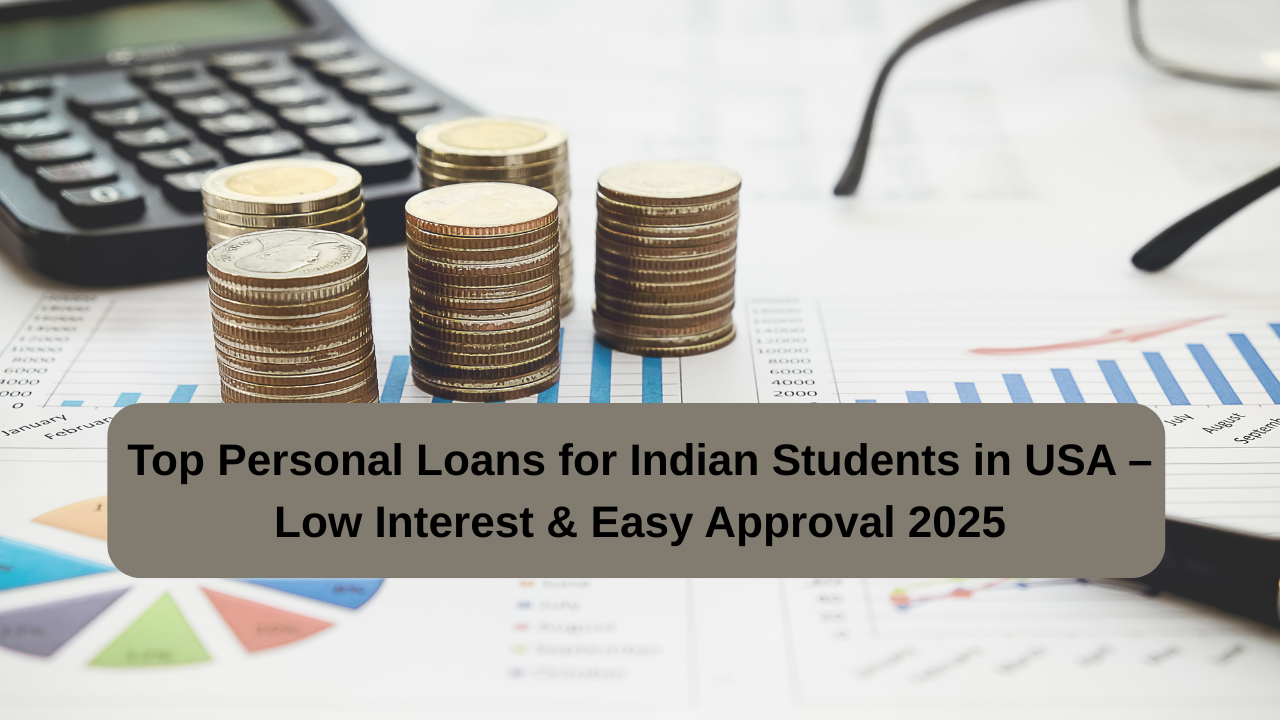 Personal loans options for Indian students in USA 2025